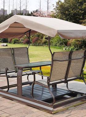 LBFHFG-003户外秋千四人动千力MEJ摇园千庭院秋秋阳台秋千桌椅椅