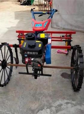 耕机薄膜覆盖机拱覆膜机地瓜蔬菜垄瓜果高地膜机微210501宽高棚可