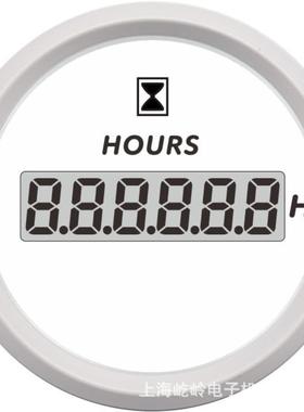 5改ECPW小时2mm计数显发动机时转速小计时表装汽车货车叉车轮船客