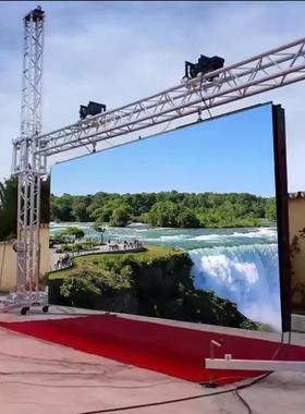 户外示le室d显屏全彩外立柱广场露告天广拼接大屏P3P4FXSP5高清大