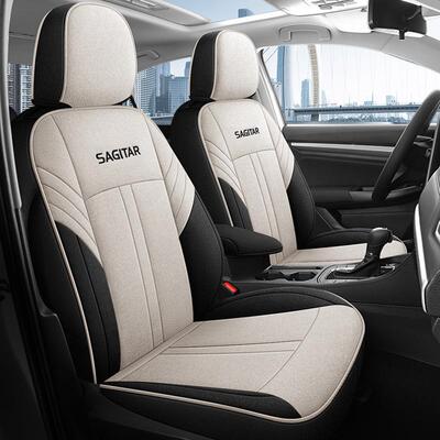 201-68124款众探岳专用座套麻全包四季通用坐垫8探岳汽亚车座椅大