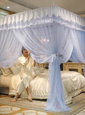 蚊帐家用2025落新款室1米5床出租屋老x式地1.8x2米2A-M-9920米2大