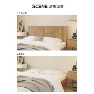 绒E床Q4F泰迪靠背F7677M57垫包床头靠垫背板软无床头套罩榻榻