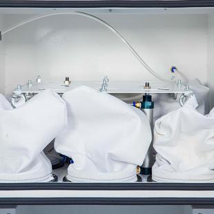 压风机气缸QVL震 装 JC系列工业布袋集尘中机功率0.75 15KW浦备透式