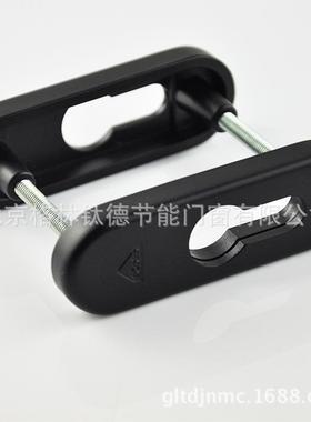 OTOR锁盖断桥铝钢平无品牌/开门动锁芯塑盖传对穿执手锁芯盖
