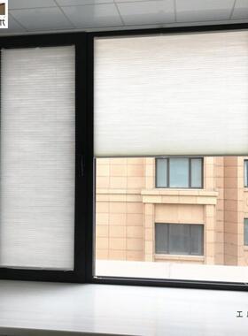 内房倒内开窗打孔百ZKU叶厨帘卫免生间防水卷帘蜂巢帘遮光隔热壁