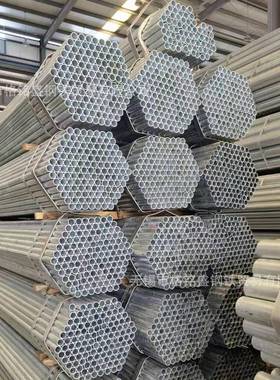 镀锌管6管长镀锌钢管100无品牌/*4Q235BDN50热镀锌圆管镀锌镀米锌