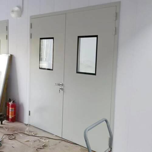 净化钢钢密制门不锈钢洁室无尘车净化门间门安全净通道闭门无尘车
