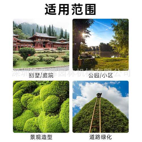 锐48V电高枝绿篱剪园林电高空剪尔果00290树修剪机充动式高空修枝