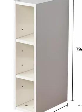 实木书落15366架地夹缝小柜超窄床书边缝隙墙子角收纳柜沙发置物