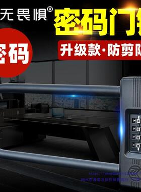 密码玻璃锁门锁推头拉锁门把手CJY型挂锁店铺防盗形锁长插锁