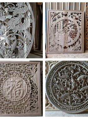 厂林家承接园古门窗建35577工仿古中式实木雕花镂空隔断程屏风别