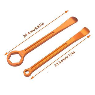 越野六车扒胎摩托杆车圈胎专用维修工具轴角轮扳手轮胎32/13扒胎