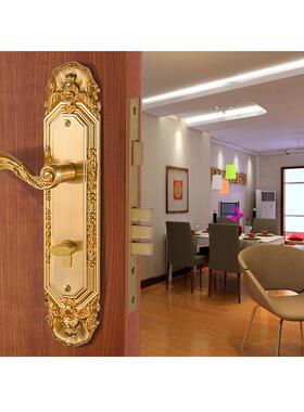 F90F92022欧式流室内行外通用大2门执拉手锁