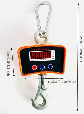 工业吊秤5数0kgOCS-吊秤行车吊磅吊秤中英文OCS钩显直0视型电子吊