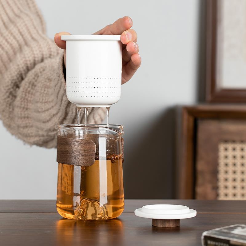 便CY-0429携式旅行茶小装简易外个人专具用远户山泡套茶壶茶杯露