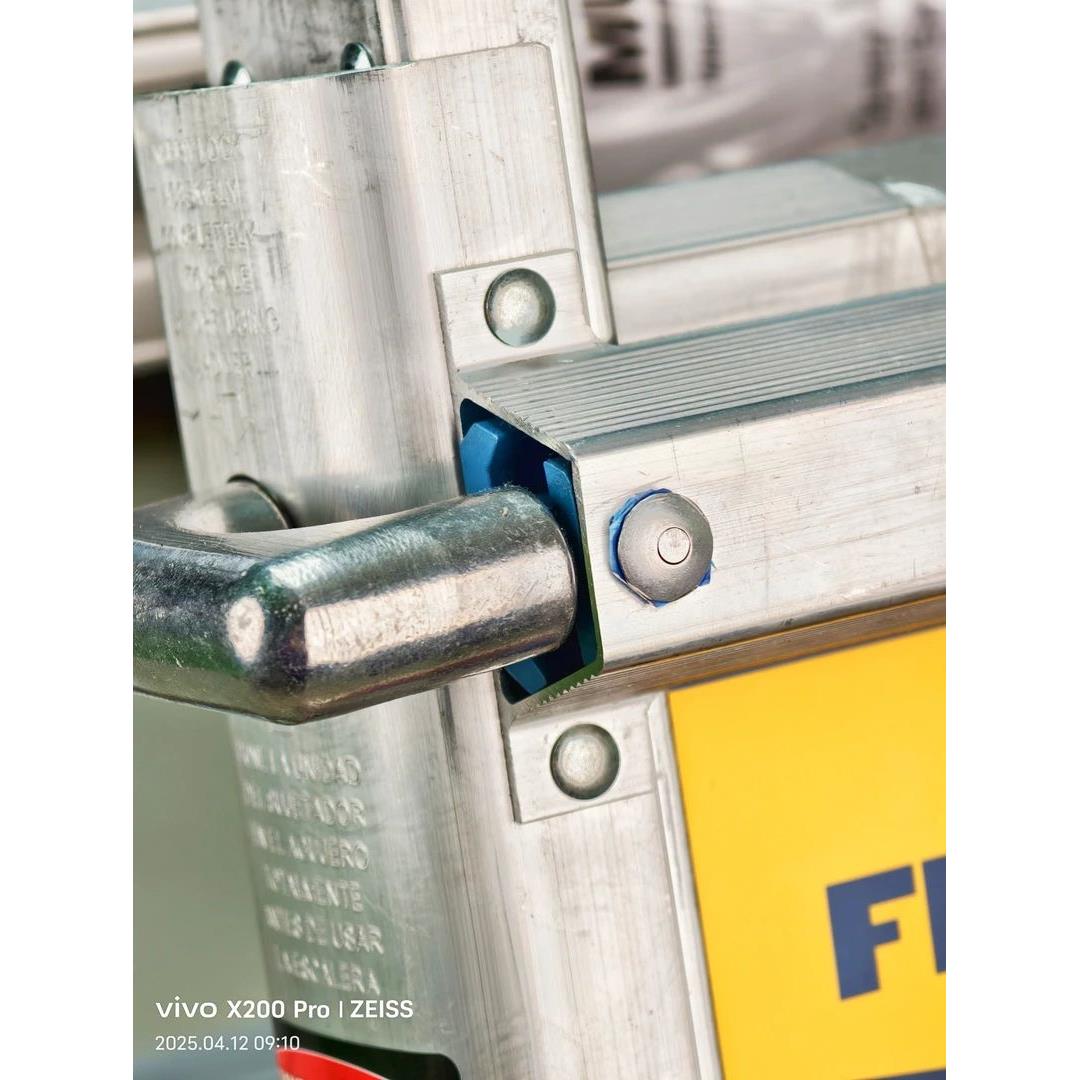 稳耐梯家子第七版伸缩工程梯加人EVH字铝合梯金多功能厚用