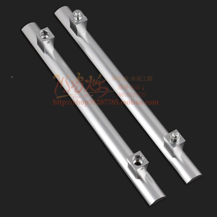 室办公室玻璃拉手浴推拉门拉门手实心代太空铝现简约实木门大门把