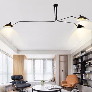 顶张牙舞爪壁灯长杆摇摆鸭嘴3吸顶灯简约现代创WIL意复古翻头转吸