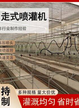 室自走式喷灌温机农业专用灌XVZ溉大棚自育机苗动喷水机遥控喷淋