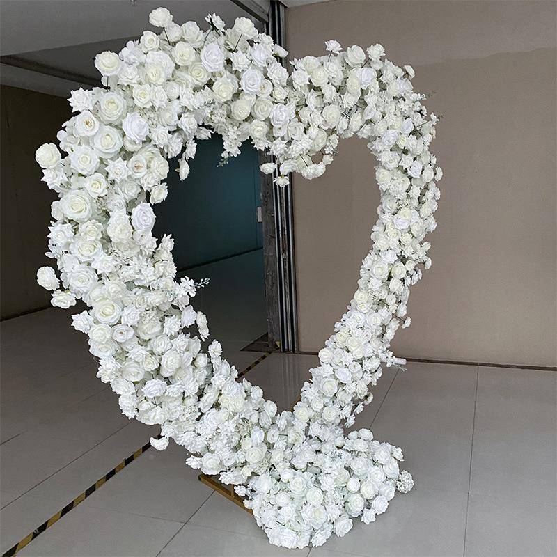 新款形子架花艺套餐商场橱展厅展示花婚礼背心景舞59台窗装饰仿真