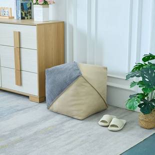 懒人沙发套无填充坐墩皮凳子可纳布坐垫墩子旧衣服填充沙发套
