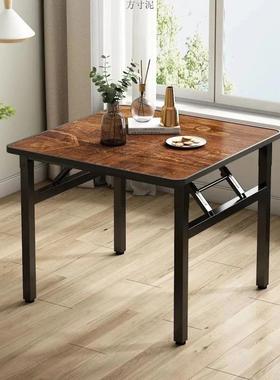 折叠源矮桌吃地饭餐桌家用宿桌JPI子简易摆摊折叠桌户工舍厂一件