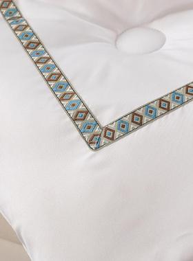 织带酒店民宿夏凉被单冬双人被VTZ子加厚柔软宾季保暖被芯色馆四