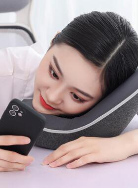 办厂家直销室午睡枕学生颈枕透气冰感趴枕睡枕VJM可拆洗护公午睡
