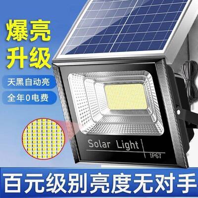 20厂家直供25太阳照明灯庭院户外家能用农款村超亮防水院子灯天新