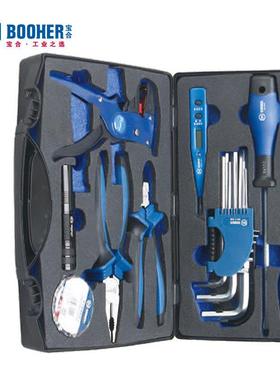 宝合Boher23817件工业级电工修组手套动螺丝o批维套装家用工具套