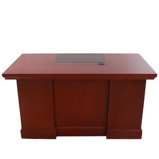 职员办公桌漆贴木皮电脑桌单1.米2/1.油4LKH921米/1人.6米老板桌