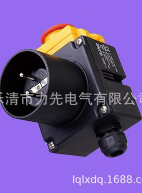 DZ08-1A4572电磁开2针关和红色3按钮开关12A20V电机保护重启欠压