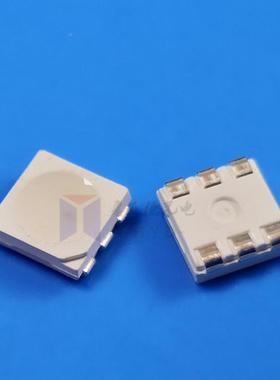 5050雾RYP面RGB灯珠全彩雾状500七彩L5D高B亮REG磨砂红蓝绿三色光