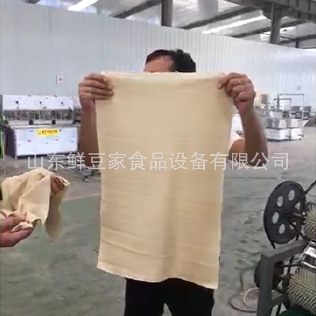 广西千张机干豆腐机器商用厂家 大型不锈钢全自动干豆腐机生产线