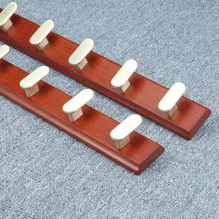 纯实创意挂钩墙壁衣架排钩壁挂衣木墙钩衣帽钩UWU玄挂关门后