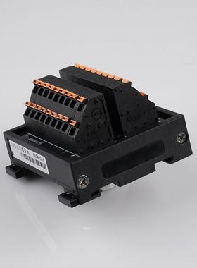 16ZYT位公用排LC子台10APLC转接线端子板32端芯弹片端子厂P家直销