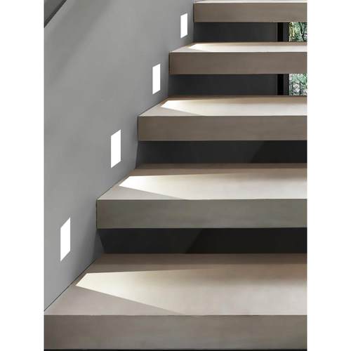 脚梯无边店框感应地脚灯酒过道无边框墙角踏步灯楼灯嵌入式踢灯台