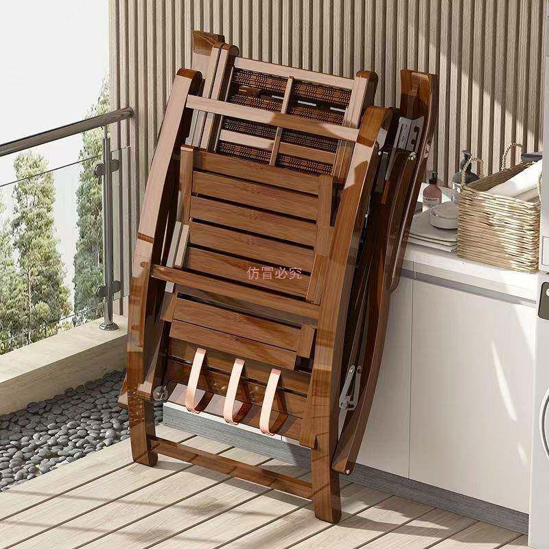 竹摇午椅YYY-5535躺椅家用午折叠休大人睡阳台闲逍遥折叠椅庭休院