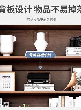 简易书架一储靠墙物客厅落地sj03.02置架卧室书柜物柜学体生家用