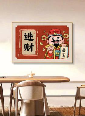 轻奢可推拉电表箱装饰画弱电挡箱遮挂画壁画现箱配电SM50601盖板