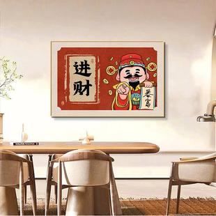 轻奢可推拉电表箱装 饰画弱电挡箱遮挂画壁画现箱配电SM50601盖板