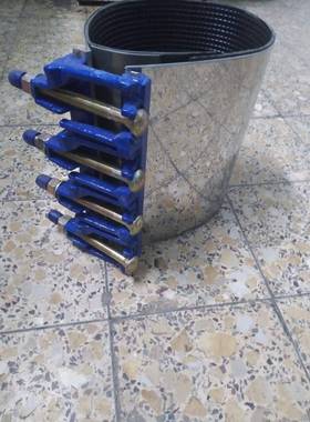 球号墨铸铁箍管4橡5钢螺栓配201不XFW锈钢胶内胆