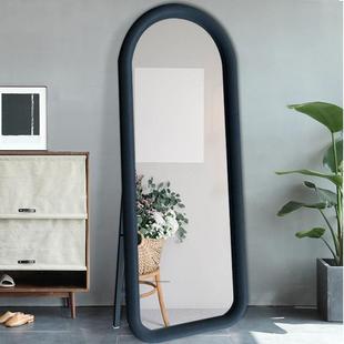 油风YGV宿舍靠墙卧室试衣奶镜大镜全身镜子网红生穿衣镜女家用落