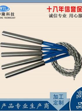内外头接单粒加WTU热管单端加热棒颗点火棒线模具干烧单头电热管