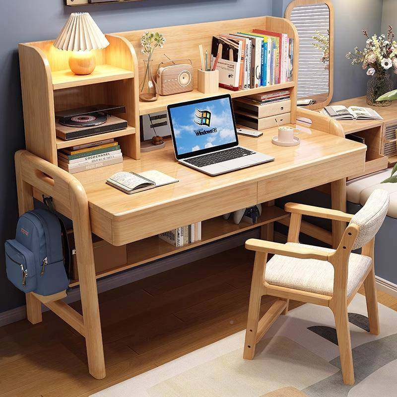 实木儿童学习桌书DNU学桌书生用架一体电脑桌家简约可升降床边写,鲜花速递/花卉仿真/绿植园艺,割草机/草坪机,淘宝优惠券,粉丝福利购,淘宝优惠卷