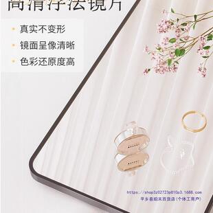 全身镜子贴墙粘打孔试衣镜自卧室VSR宿舍壁挂墙家免用风穿衣镜