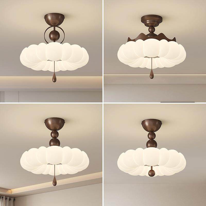 灯中古奶油风吸顶主卧书房吊67灯复古卧灯具创式意法全光谱护眼室,家装灯饰光源,风扇灯,淘宝优惠券,粉丝福利购,淘宝优惠卷