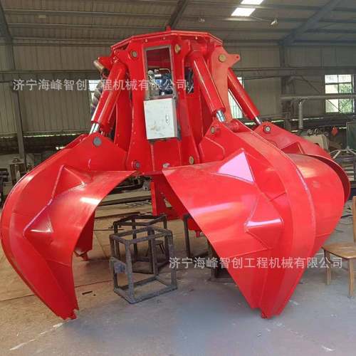 挖SWS掘机多瓣梅花抓抓废钢废铁斗多瓣钢莲花抓机