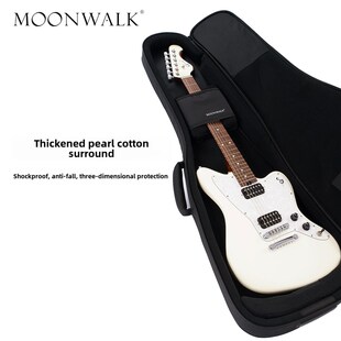 月球漫步北极电吉他包低音有限黑色钢琴包加厚防震背包